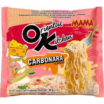 Лапша быстрого приготовления Mama со вкусом Карбонара 85г