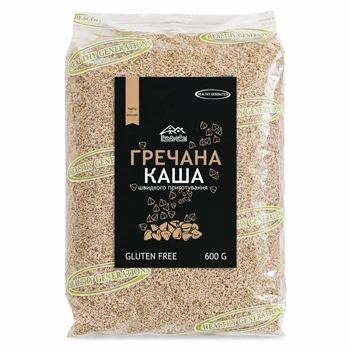 Каша гречневая быстрого приготовления Healthy Generation 600 г