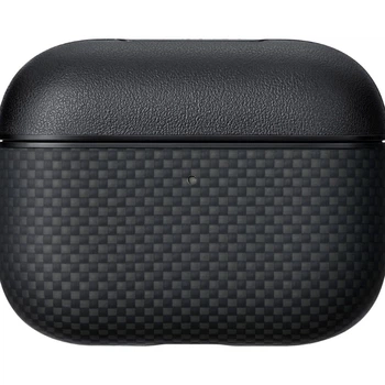 Чехол Pitaka Aramid Fiber Magnetic Case для Apple AirPods Pro 3 Black/Gray (APM2501) [170967]