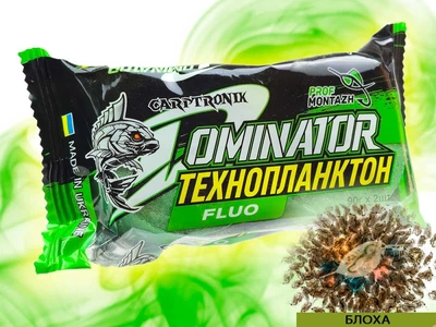 Технопланктон CARPTRONIK (Prof Montazh) Блоха DOMINATOR FLUORO 2×90 г