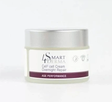 Хронобиологический энергетический ночной лифтинг-крем Smart4Derma Age Performance Cell2Cell Cream Overnight Repair, 50 мл