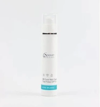 Матирующий BB-крем SPF 30 Smart4Derma Acne Balance BB Cover Matt Cream Total Protect, 50 мл