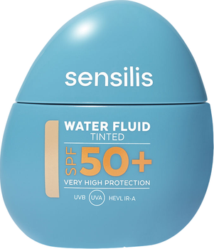 Fluid przeciwsłoneczny do twarzy Sensilis Water Invisible SPF50+ tonujący 40 ml (8428749013440)