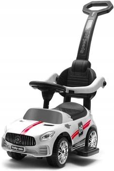 Jeździk Baby Mix Racer z dźwiękiem i rączką (45831)