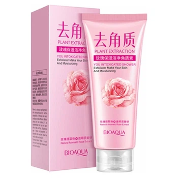 Пилинг для лица с экстрактом мякоти рози Bioaqua Plant Extraction Natural Aromatic Rose Extract, 120 мл