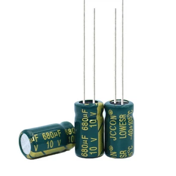 Конденсатор CD110 680uF 10V 6*12 105C [Low ESR] - 740477