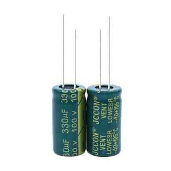 Конденсатор CD110 330uF 100V 13*25 105C [Low ESR] - 740511