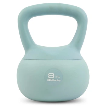 Гиря мягкая 8кг для фитнеса MDbuddy Soft Kettlebell 7039-8 вес 8кг Mint