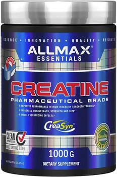 Креатин моногидрат AllMAX Nutrition Micronized Creatine Monohydrate Без вкуса 1000 грамм