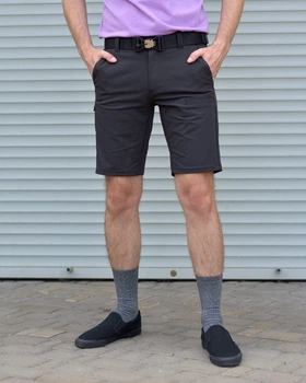 Мужские велошорты для комюта ARTEFACTA Guard размер XXL DWR (графит) slim fit
