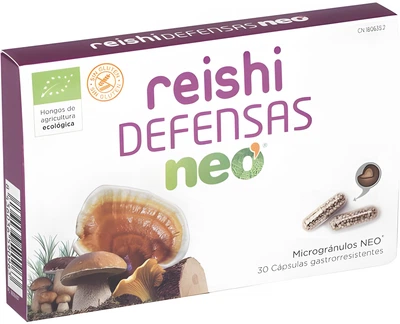 Дієтична добавка Neovital Reishi Defensas Neo 30 капсул (8436036590963)