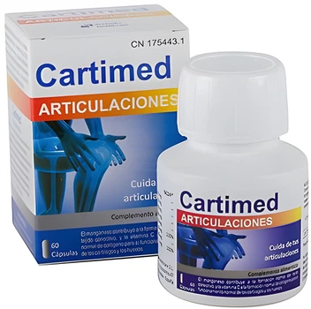 Suplement diety Bluecube Healthcare Cartimed Articulaciones 60 kapsułek (8437014181166)