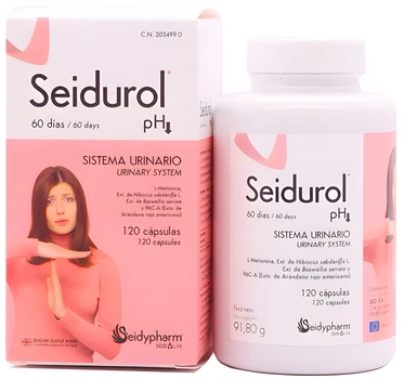 Дієтична добавка Seid Lab Seidurol 120 капсул (8470002034990)