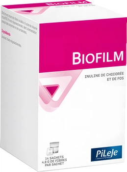 Suplement diety Pileje Biofilm Prebiotics 14 saszetek (3401560505597)