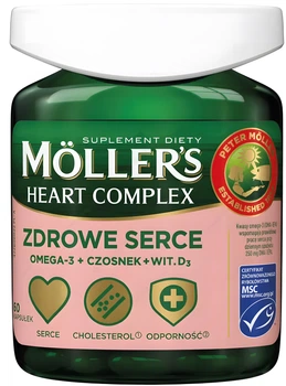 Suplement diety Mollers Heart Complex 60 kapsułek (5702071503828)