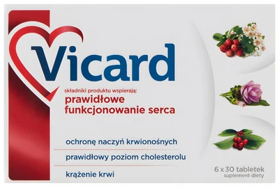 Suplement diety Vicard 180 tabletek (5906071009834)