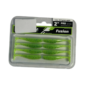 Силикон UPSTREAM Fusion 2" (8шт.) #313 green apple ,FUS2_313