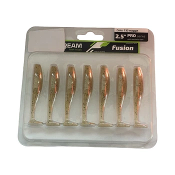 Силикон UPSTREAM Fusion 2.5" (7шт.) #133 maggot ,FUS2.5_133