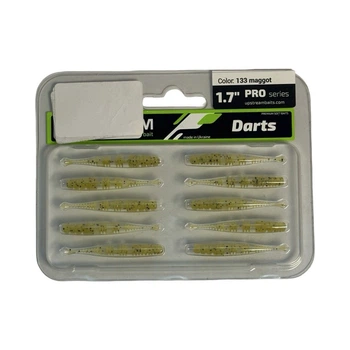 Силикон UPSTREAM Darts 1.7" (10шт) #133 maggot ,DAR1.7_133