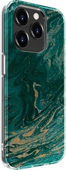 Etui na smartfon Evelatus PC Customized Print Design Marble do Apple iPhone 15 Pro Max Turquoise (EVEAPP15PMPPDT)