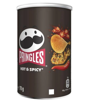 Чіпси Pringles Hot & Spicy 70г.