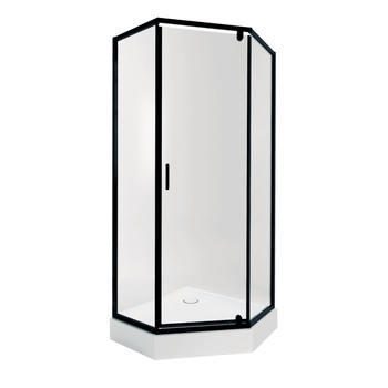 Душова кабіна Qtap Scorpio 212x90x90 скло 6 мм, з піддоном Diamond 309912 (SCOBLA10995AC6SET)