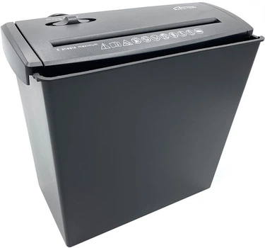 Знищувач документів Media-Tech MT215, A4, 80g х 5, CD/DVD, 9,5 л., P-1, O-1 (MT215)