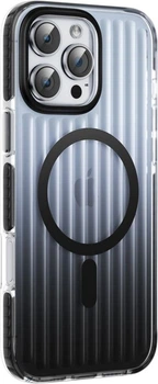 Etui na smartfon Evelatus EchoWave Vivid MagSafe do Apple iPhone 16 Pro Max Black (EVEAPP16PMEWVMB)