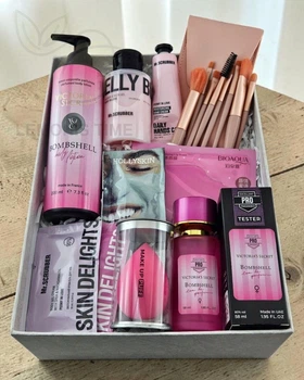 Подарочный набор косметики No Brand в стиле Victoria`s Secret Bombshell 10 в 1
