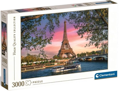 Пазли Clementoni High Quality Collection - Залізна Леді в рожевому світлі / 3000 елементів (33039)