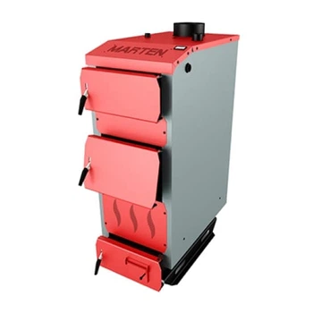 Твердотопливный котел Marten Praktik MP-25 кВт 250м2 с ручным управлением