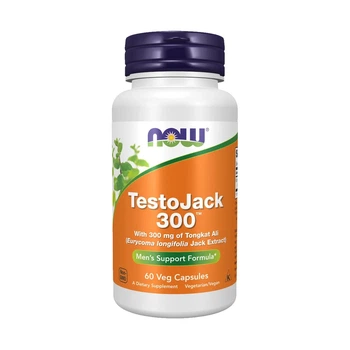 Формула поддержания мужской силы Now Foods (TestoJack 300) 300 мг 60 вегетарианских капсул