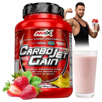 CarboJet Gain - 1000г - strawberry
