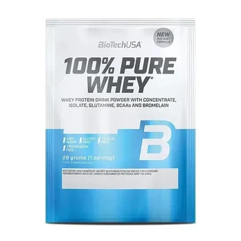 Сироватковий протеїн 100% Pure Whey BioTech, печиво та вершки, 28 г
