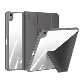 Чохол (книжка) Apple iPad 10.9 2022 / iPad 11 2025, Dux Ducis Magi, Сірий - 741784