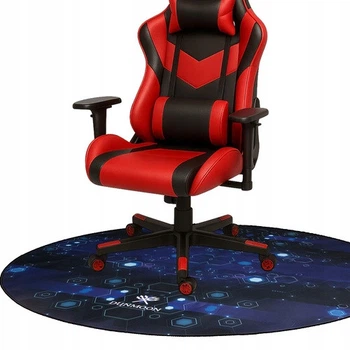 Защитный коврик противоскользящий 120 см для кресла черный Dunmoon FK-2379