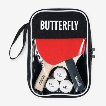 Ракетки для настольного тенниса Butterfly Racket Set Easy 2 Bats 3 Balls