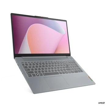 Ноутбук Lenovo IdeaPad Slim 3 (82XM016DLT), AMD Ryzen 7 5825U / 15.6" / RAM 16 ГБ DDR4 / SSD 512 ГБ / AMD Radeon / Windows 11 Home / Сірий