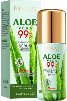 Сыворотка для лица с алоэ вера 99% Bioaqua Aloe Vera 99% Hydranting Soothing Serum, 40 мл (6942349714757)