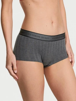 Трусики шорти жіночі Victoria's Secret 27273071 M Сірі (2955569843)