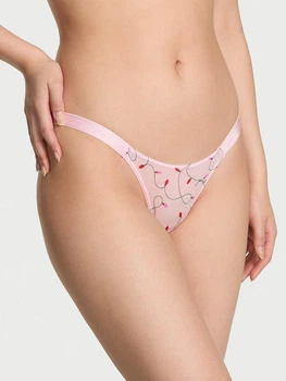 Трусики стрінги жіночі бавовняні Victoria's Secret 27212859 L Рожеві (28767872494)