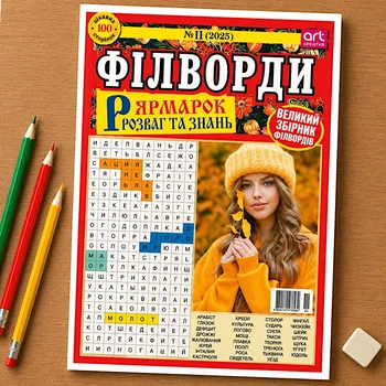 Сборник Ярмарка Развлечений Филворды на рус. языке 100 стр.№11/2025