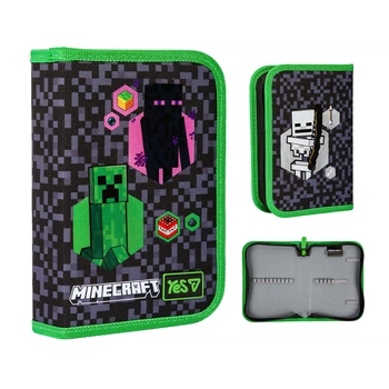 Пенал твердый Yes одинарный без клапана Minecraft Adventure HP-02
