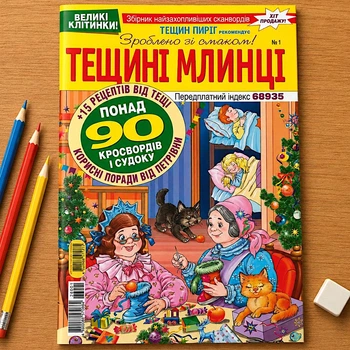 Кроссворды Тещины Блины рус. язык №1/2026