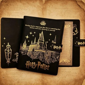 Винтажный блокнот на кольцах Harry Potter