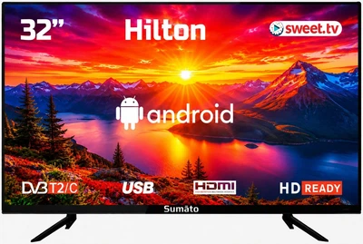 LED телевизор 32" Smart TV Hilton 32SH1