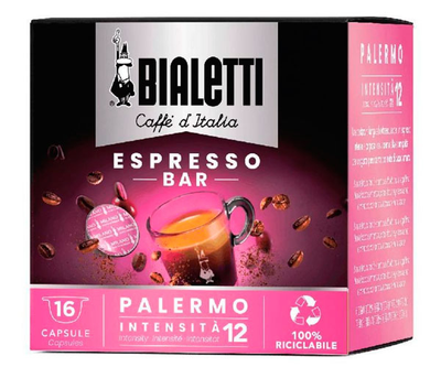 Кофе в капсулах Bialetti Espresso Bar Palermo, 16 капсул Bialetti