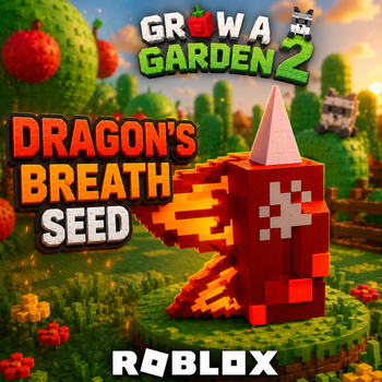 Dragon's Breath Seed (Дыхание Дракона) - Roblox (Grow A Garden 2)