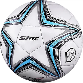 Мяч футбольный Star SB8234/07 размер 4 ПВХ синий