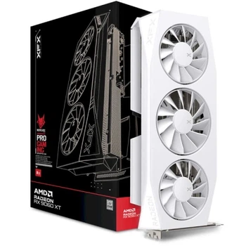 Видеокарта Radeon RX 9060 XT, XFX, Mercury OC (White Edition), 16Gb GDDR6 (RX-96TMERCW9)